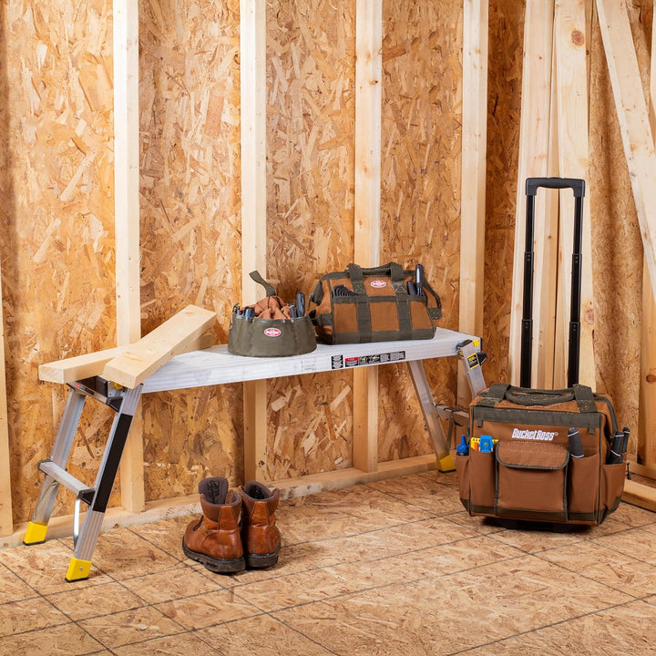 Bucket Boss Gatemouth 60012 Werkzeugtasche, 7 Liter, Braun