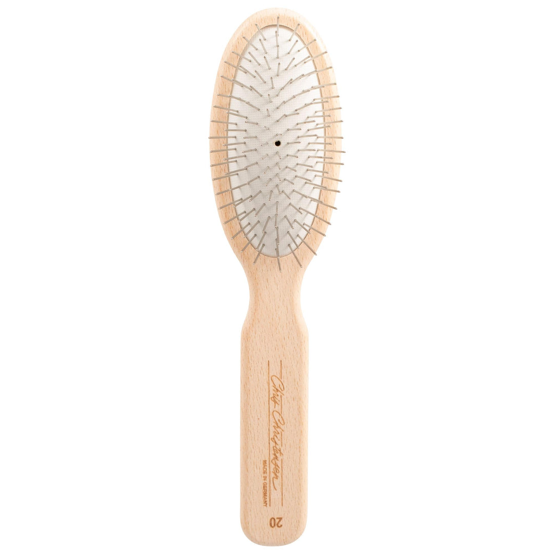 Chris Christensen Oval Pin Brush Original for Pets 20mm braun 20mm, braun 20mm