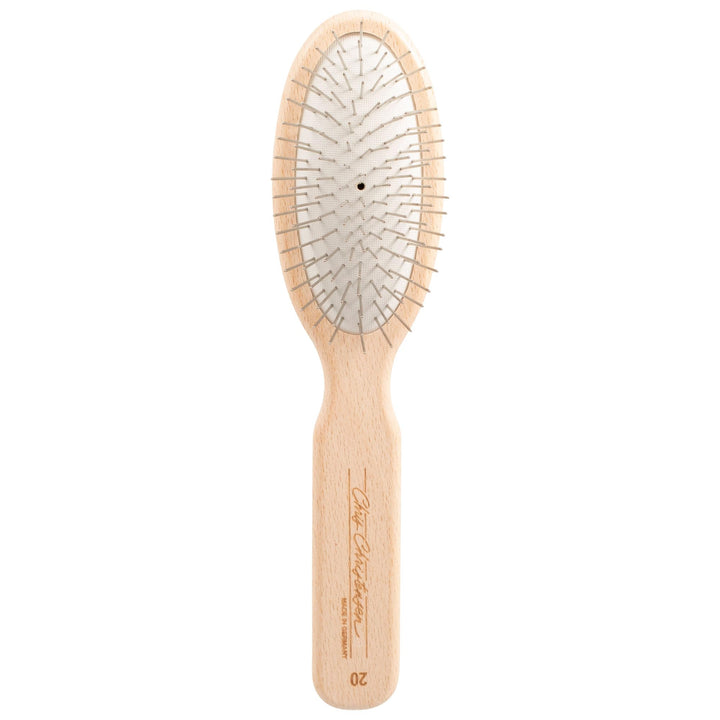 Chris Christensen Oval Pin Brush Original for Pets 20mm braun 20mm, braun 20mm