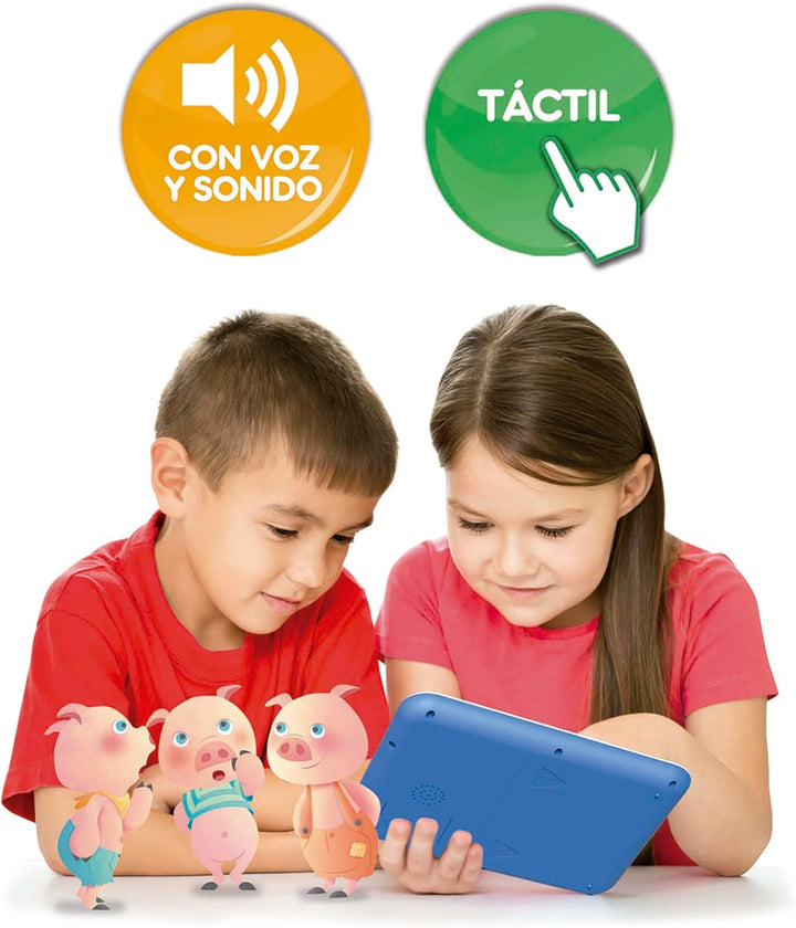 Educa - EducaTouch Junior, Es war einmal 2 Geschichtenerzählen, mit Musik und Liedern, Lernspiel für