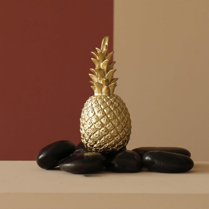 Deko Ananas Gold Ananas Deco Ornamente Obst Deko Handwerk Harz Ananas Figur Nordic Modern Resin Anan