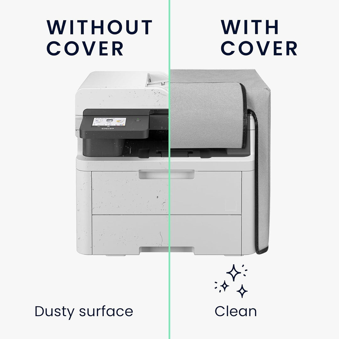 kwmobile Cover kompatibel mit Brother DCP-L3560CDW / MFC-L3740CDWE - Tasche Hülle Drucker - Staubsch