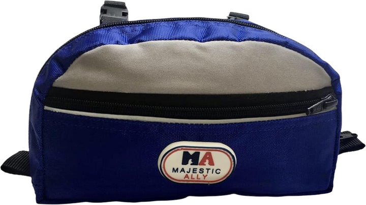 Majestic Ally Satteltasche für Westernsattel, reflektierend, aus Nylon, Königsblau Einheitsgrösse Kö