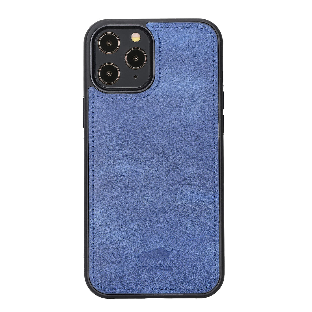 Solo Pelle Lederhülle für das iPhone 12 Pro Max in 6.7 Zoll Stanford Case Leder Hülle Ledertasche Ba