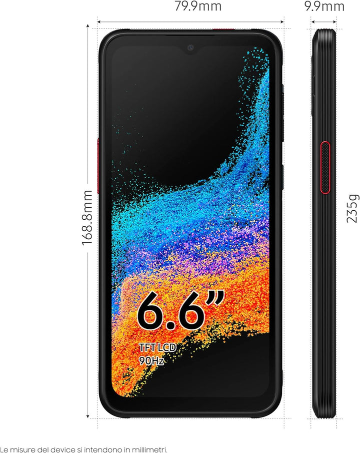 Samsung G736B/DS Galaxy Xcover 6 Pro 5G (EE), Dual, 128GB 6GB, Black