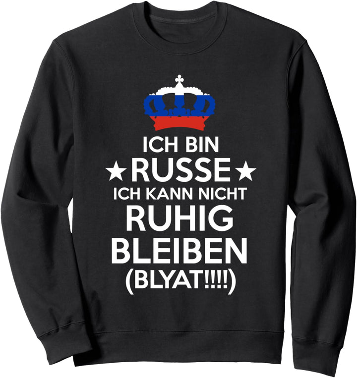 Russe Russin Russen Russisch Russland Sweatshirt