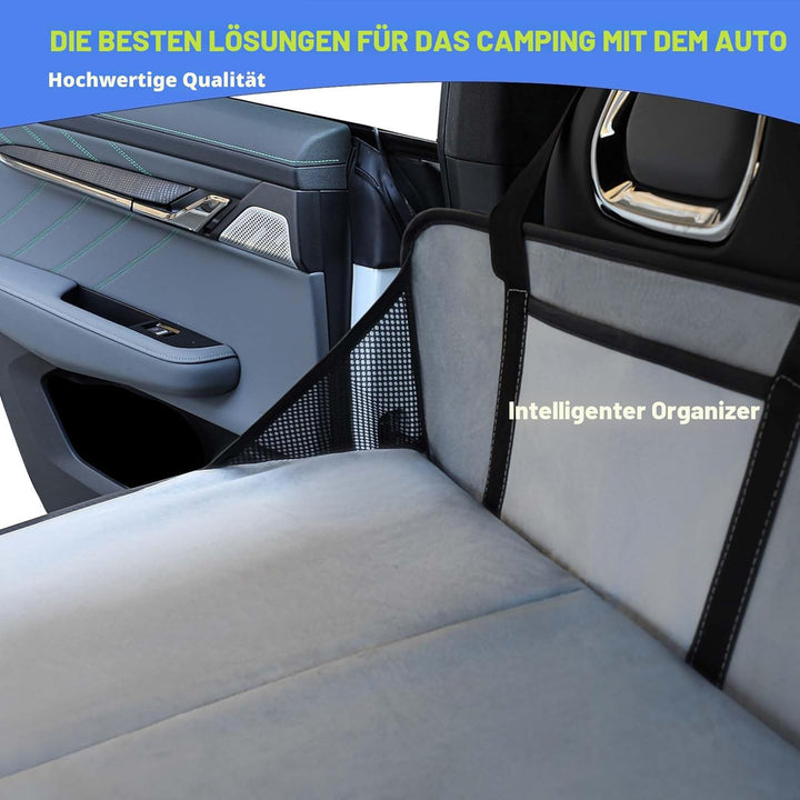 Schwarz Auto-Camping-Essentials, erhöht den Stauraum im Auto, Matratzenzubehör für SUV mit flachem K