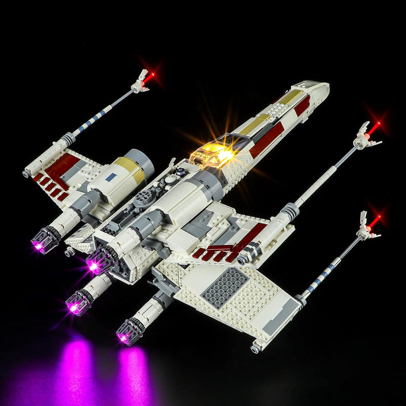 BRIKSMAX 75355 Led Licht für Lego X-Wing Starfighter - Compatible with Lego Star Wars Bausteinen Mod