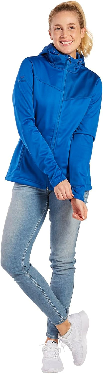 Erima Damen Performance Softshell Jacke, 34 New Royal/True Blue