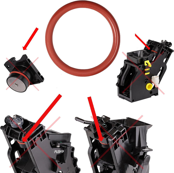 Dichtung Wartungssatz O-Ringe kompatibel mit Philips Saeco Spidem Gaggia RI SM HD EP SUP zu Brühgrup