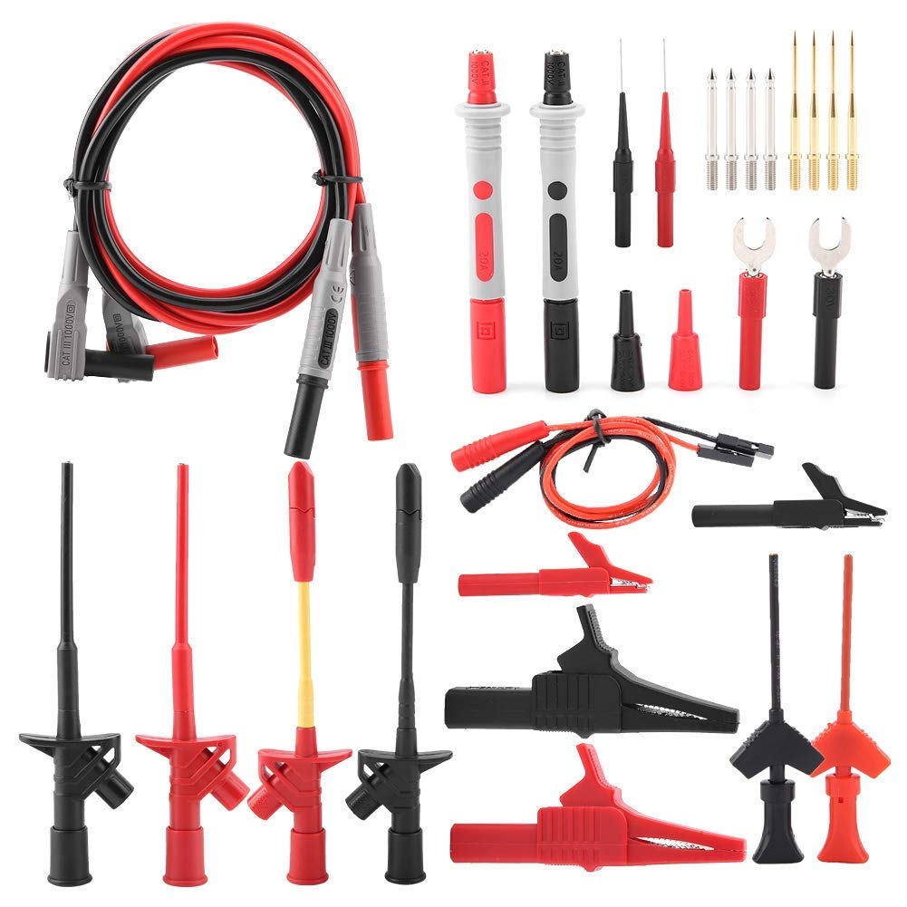 28 Stücke Multimeter Sonde P1300F Multimeter Messleitungen Kit Multimeter Messleitungen Elektronisch