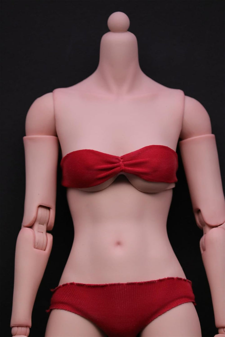 OBEST 1/6 Weisse Haut Weiblicher Körper,Flexible Gelenkpuppe,Geeignet für Rollenspiel,Modelldesign,