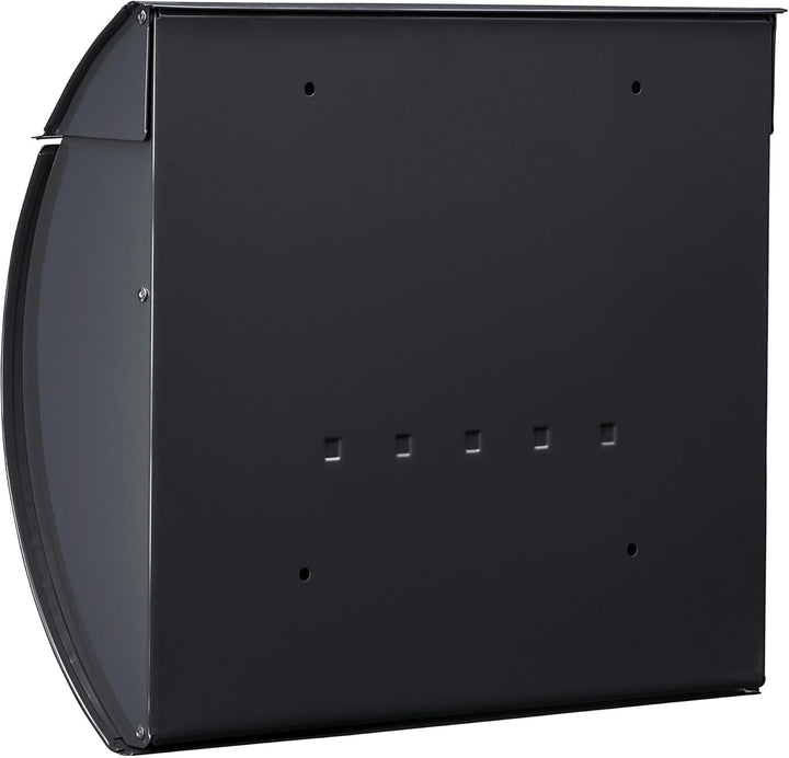 Burg Wächter Burg-Wächter Stahlbriefkasten mit Öffnungsstopp, A4 Einwurf-Format, EU Norm EN 13724, T