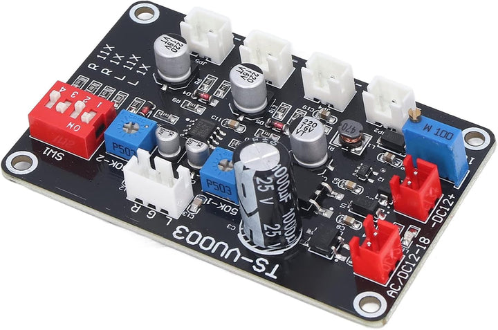Hilitand TS VU003 VU-Meter-Treiberplatine, Einstellbares VU-Meter-Treiberpanel, Hintergrundbeleuchtu