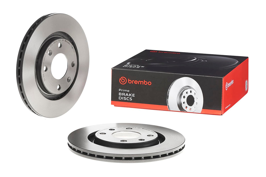 Brembo 09.4987.21 Vordere Bremsscheibe mit UV Lackierung, Anzahl 2