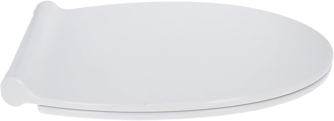 Hydroland Absenkbarer Toilettendeckel D1 Slim Antibakteriell Oval Weiss | WC Sitz mit Absenkautomati