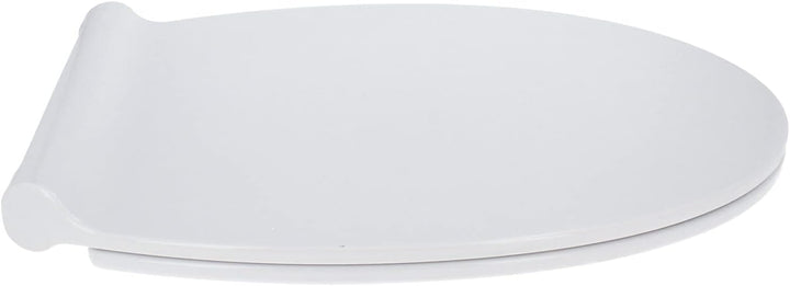 Hydroland Absenkbarer Toilettendeckel D1 Slim Antibakteriell Oval Weiss | WC Sitz mit Absenkautomati