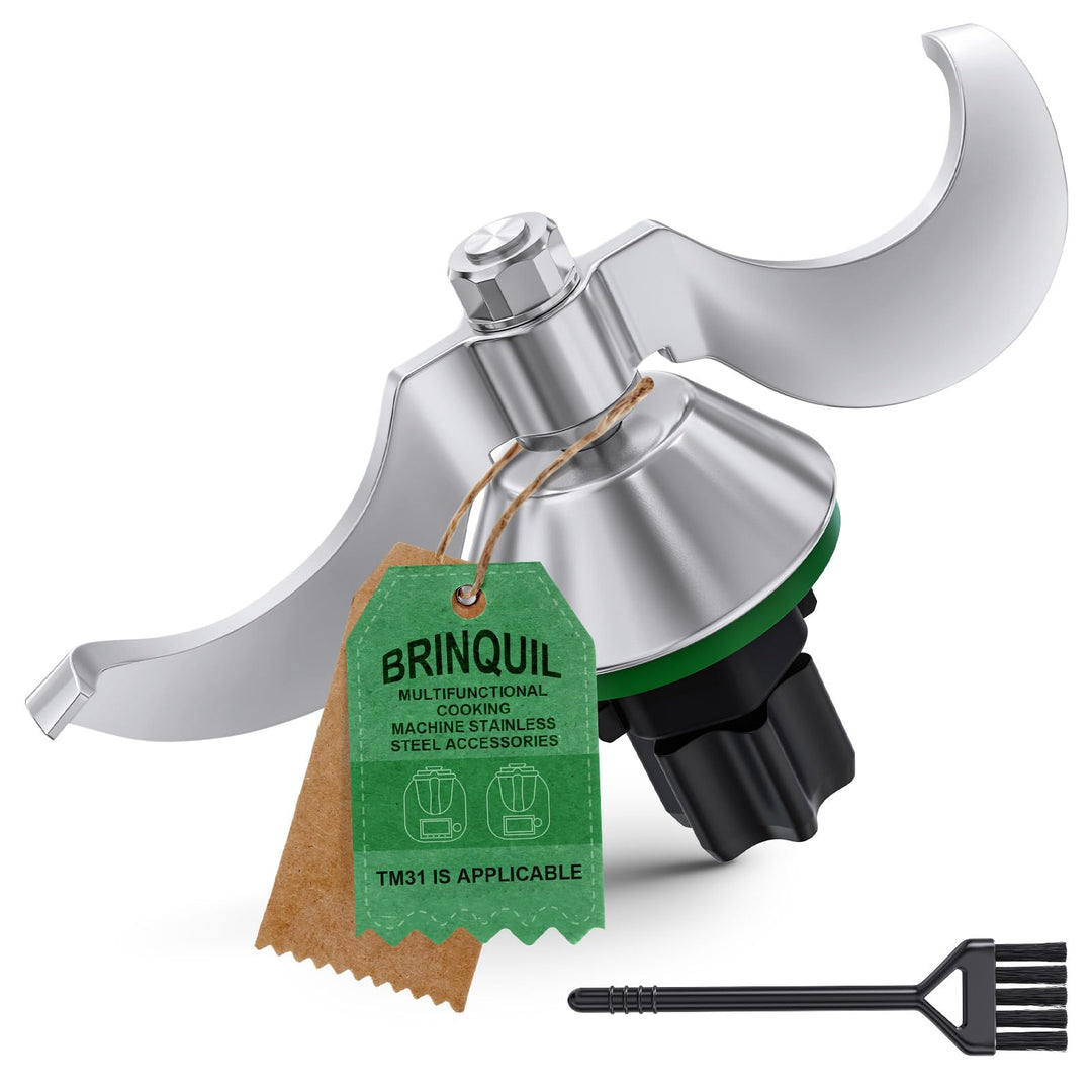 Teigmesser für Thermomix TM31, Ersatzteile für Thermomix Messer, Edelstahl-Teigmischmesser, Schnelle