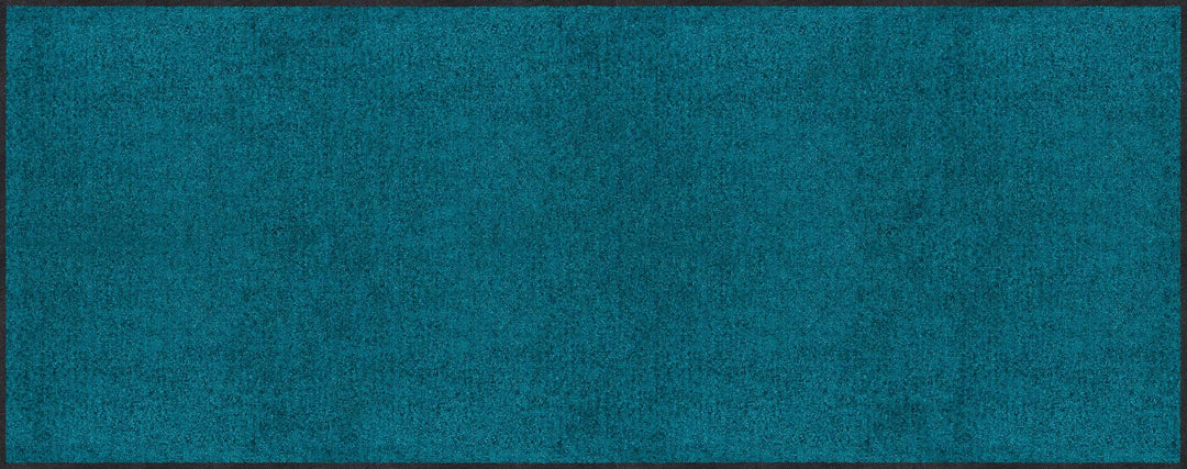 Erwin Müller Fussmatte Mainz, Schmutzfangmatte, Sauberlaufmatte uni petrol Grösse 40x100 - rutschfes