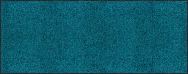 Erwin Müller Fussmatte Mainz, Schmutzfangmatte, Sauberlaufmatte uni petrol Grösse 40x100 - rutschfes