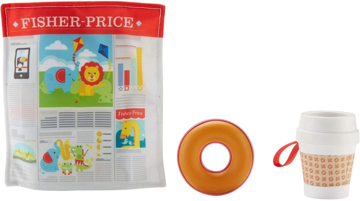Fisher-Price FGH85 Coffee-to-Go Baby Set Frühstücksset, Frühstücksset