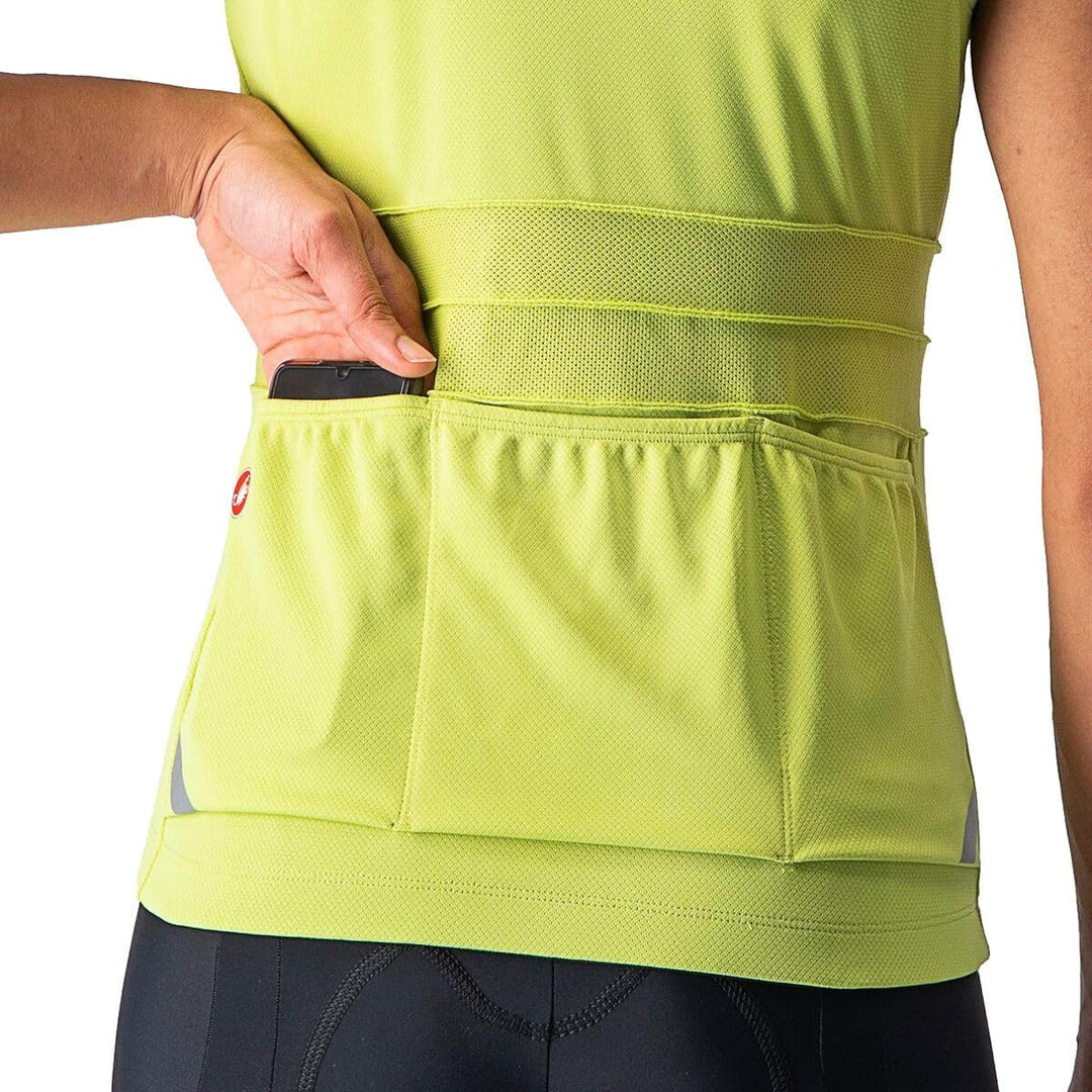 CASTELLI Damen Anima 4 Sleeveless T-Shirt S Heller Limette/Absinth, S Heller Limette/Absinth