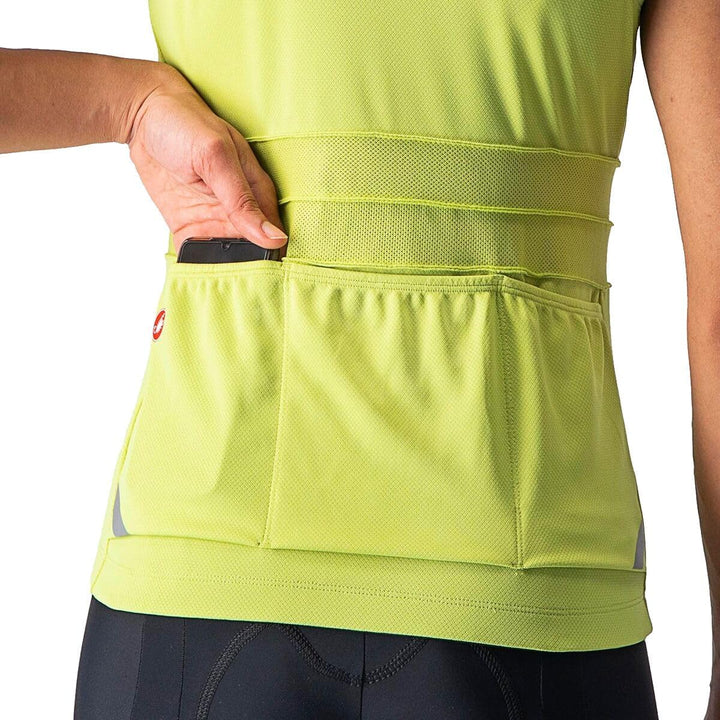 CASTELLI Damen Anima 4 Sleeveless T-Shirt S Heller Limette/Absinth, S Heller Limette/Absinth