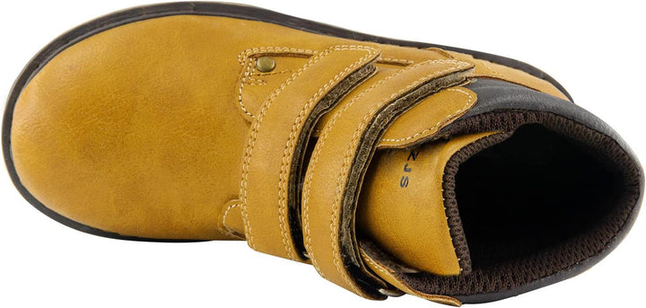 TZJS Unisex Kinder Klassische Stiefel Jungen Mädchen Baby Winterstiefel Mit Klettverschluss Wasserdi