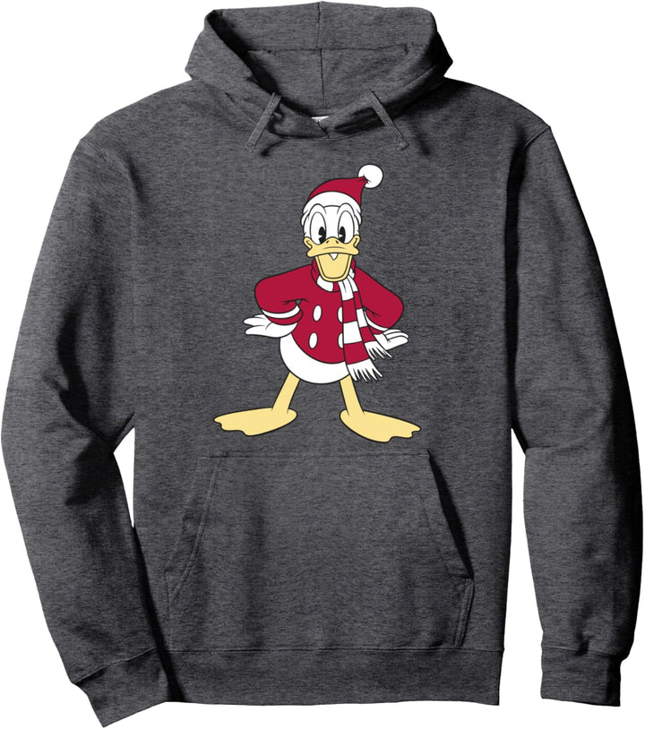 Disney Mickey And Friends Weihnachten Donald Duck Santa Hat Pullover Hoodie