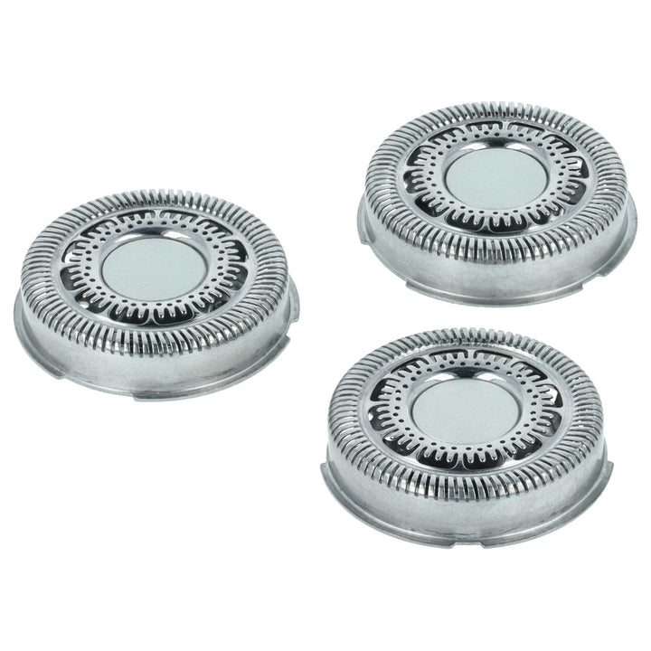 vhbw 3x Scherköpfe Ersatz für Philips SH70/50, SH70/60, SH70, SH71, SH71/50 für Elektrorasierer, Sil