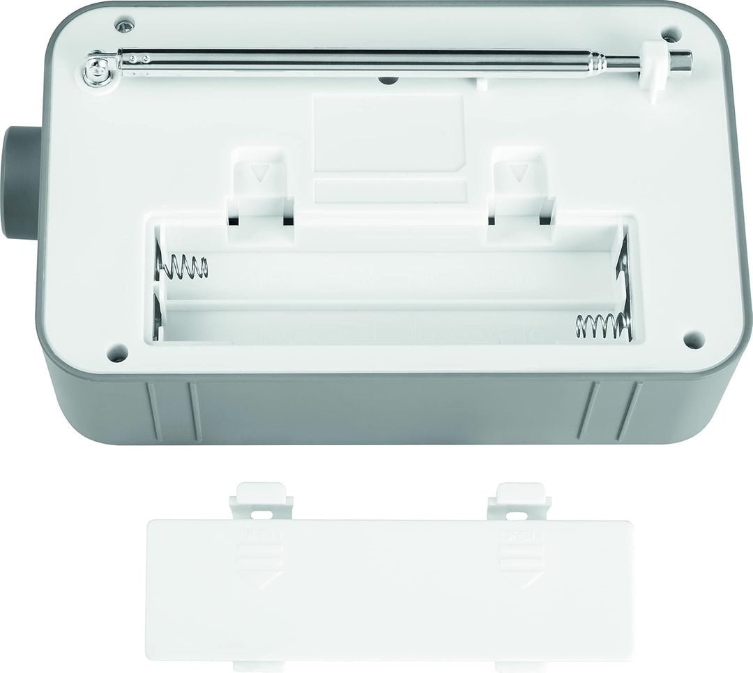 ECG RD 110 DAB+/FM Radio, Weiss, Alarmauswahl: Signal/Radio