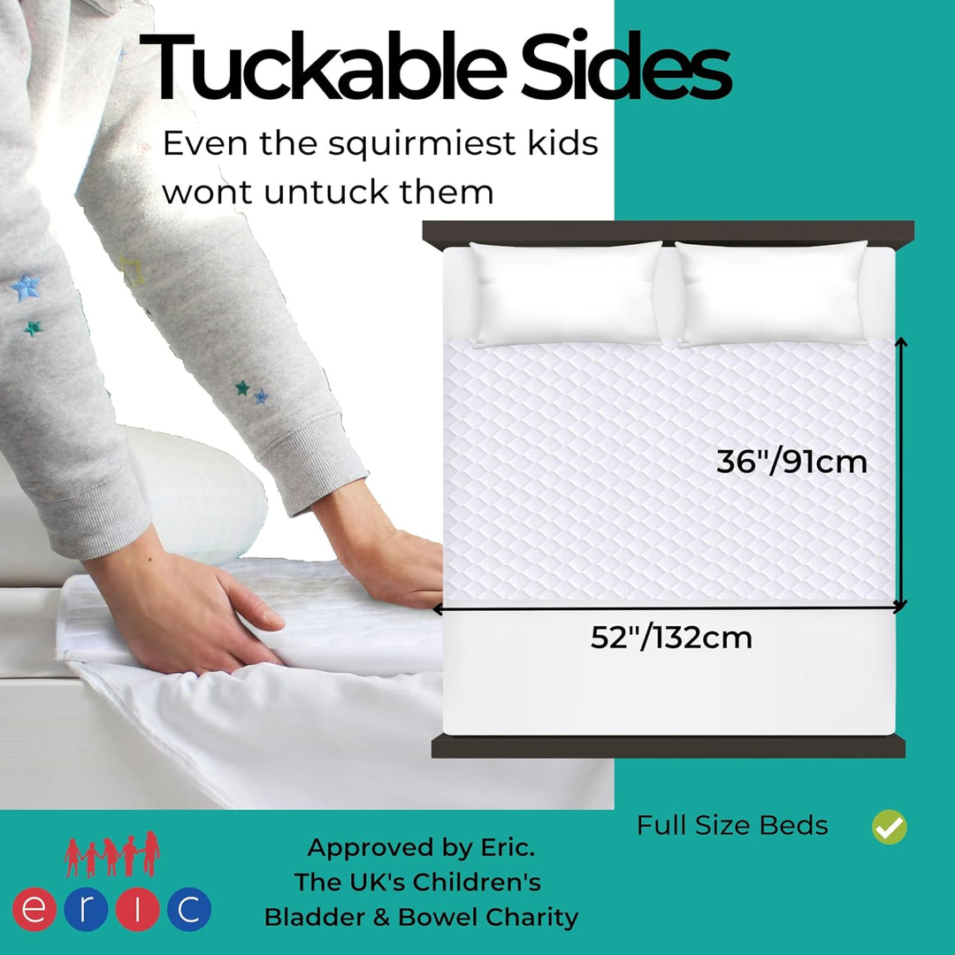 Hygge Sheets® Bettunterlage wasserdicht für Kinder & Jugendliche | passend für Einzel- & Jugendbett
