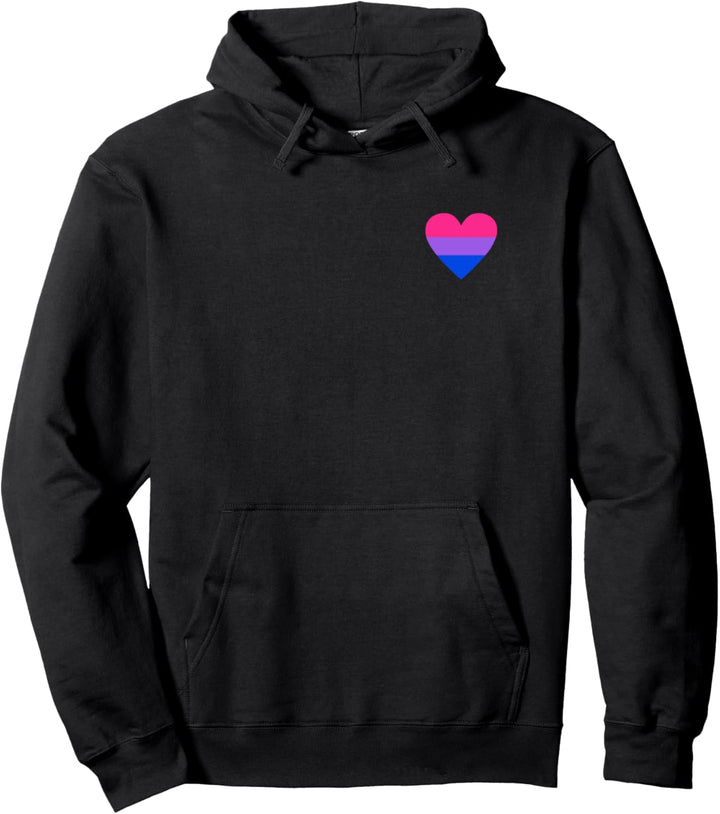 Bisexuell CSD Bi Herz Pullover Hoodie