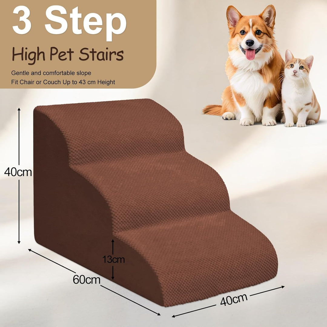 Niubya Hundetreppe für Kleine Grosser Hunde H40 cm - Katzentreppe Hundetreppe Bett und Sofa, ältere