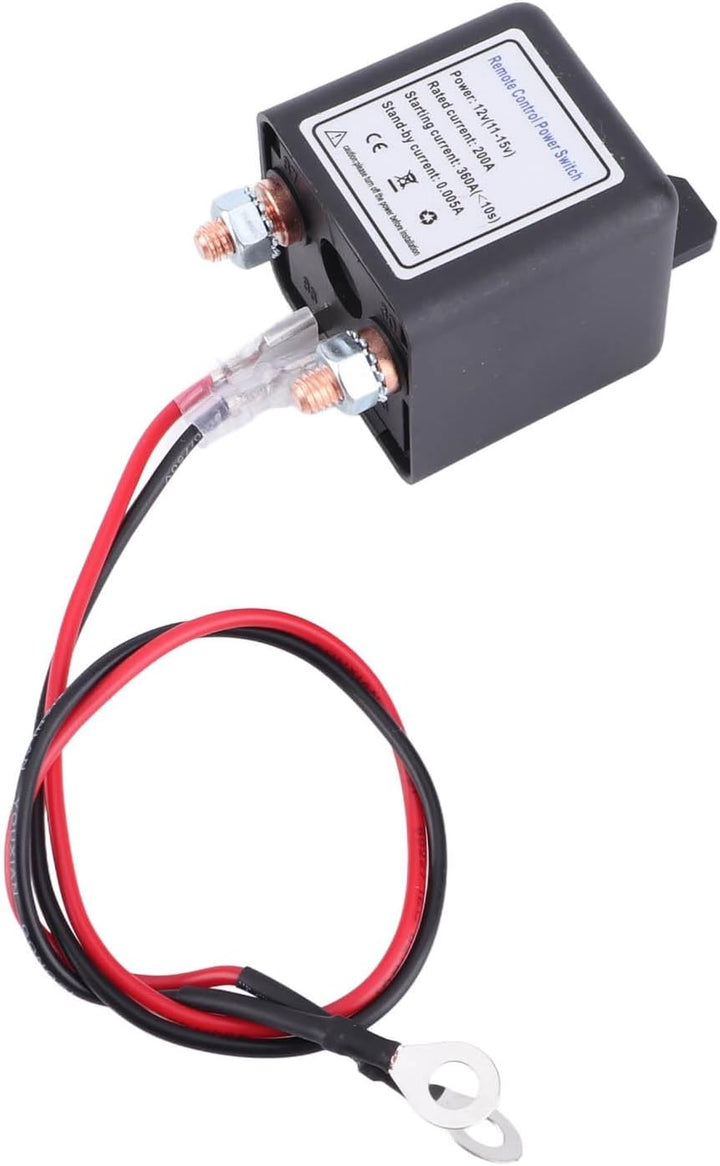 Fernbatterie-Trennschalter, DC12V 120A/200A Anti-Diebstahl-Upgrade-Kill-Schalter für Auto mit Dual-F