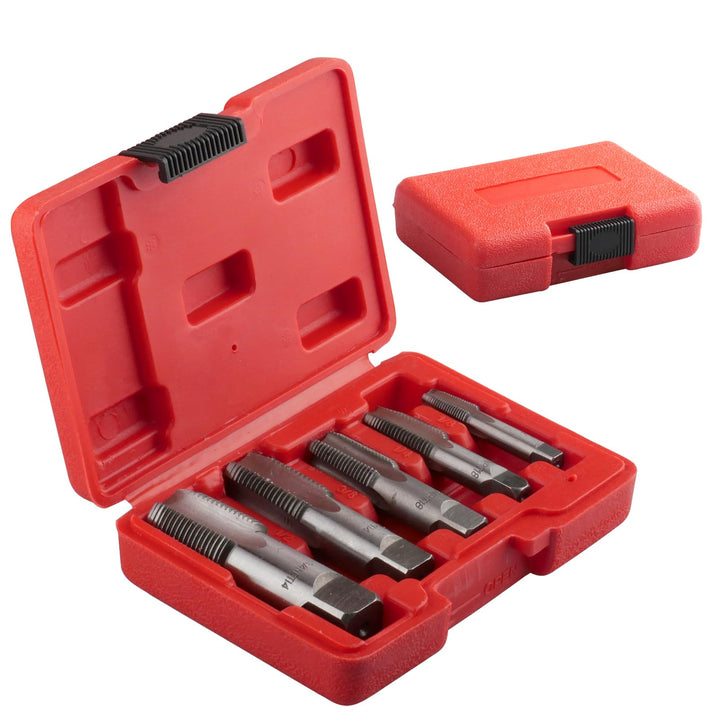 5 Stück NPT Rohrgewindebohrer Set, 3/10.2 cm, 1/5.1 cm, 3/20.3 cm, 1/10.2 cm, 1/20.3 cm NPT Gewindeb