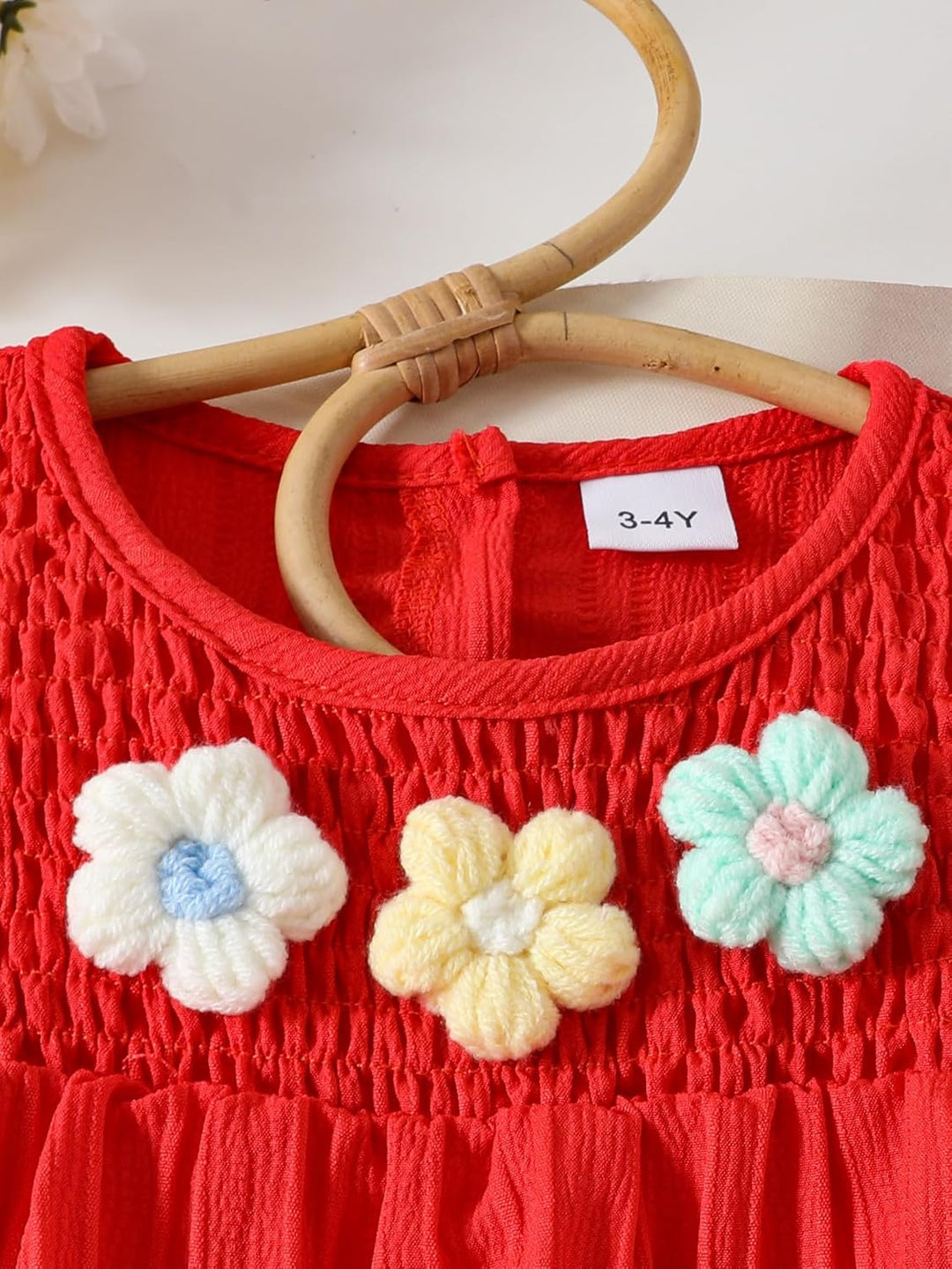 Kleinkind Baby Mädchen Kleidung Blumen Rüschen T-Shirts Tops Shorts Süsse Sommer Kleidung Sets 9M-4
