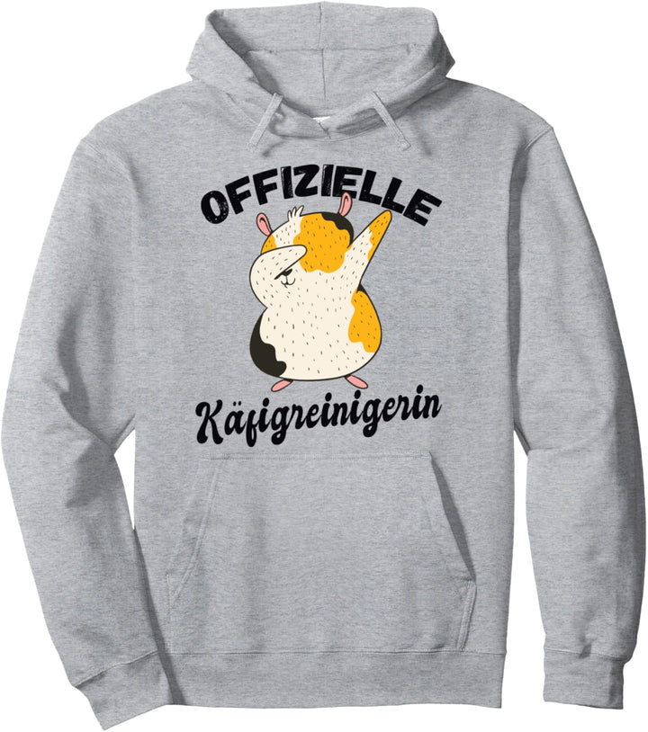 Offizielle Käfigreinigerin Meerschweinchen Guinea Pig Nager Pullover Hoodie