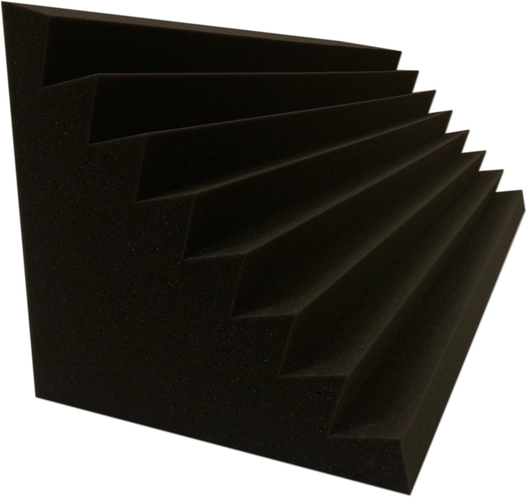 Bass Trap Absorber Lamellen (Pyramiden) Profil (4 St. Performance Ca. 100x30x30cm) 4 St. Performance