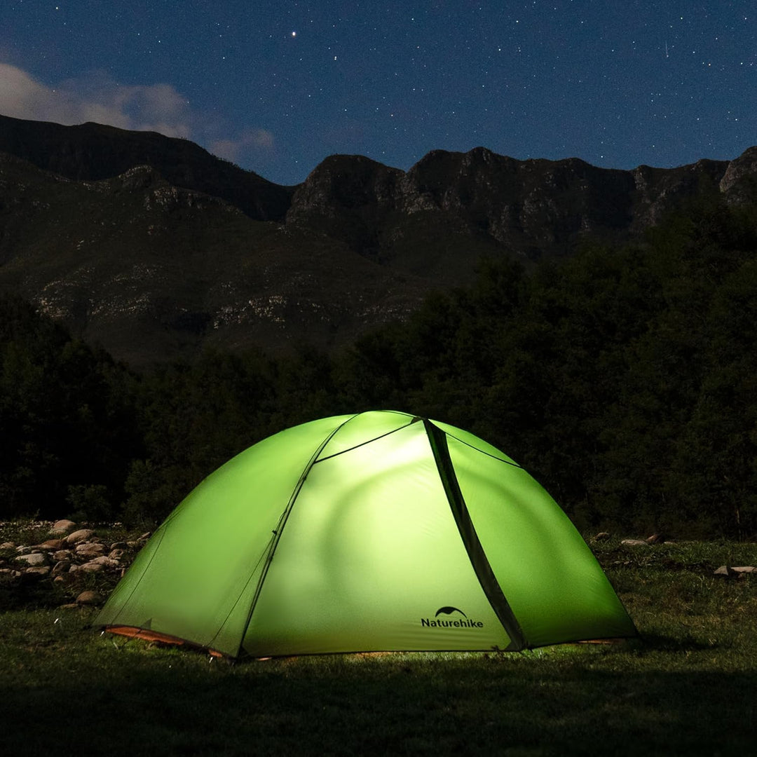 Naturehike Cloud Creek 2/3 Person Camping Zelt Ultraleicht 7001 Aluminium Sonnenschutz & Wasserdicht