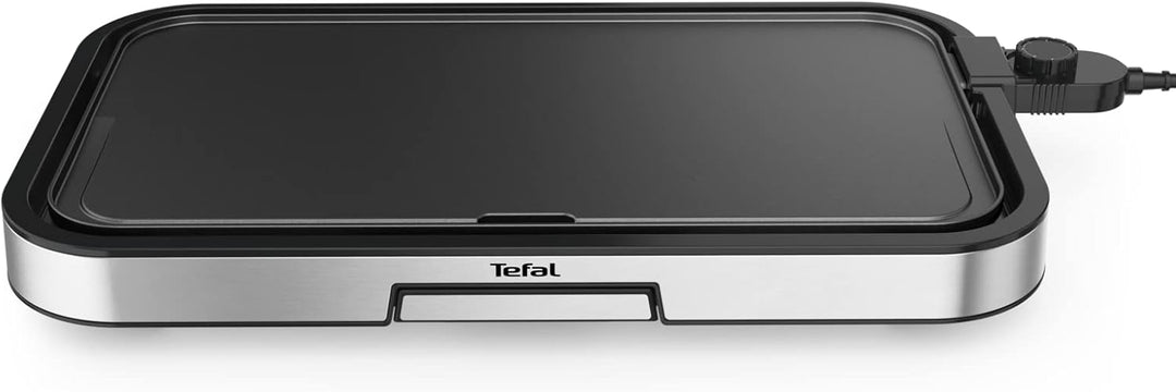 Tefal CB631D Giant Plancha Grill 12 Personen, XXL-Grillfläche, Antihaftbeschichtung, regelbarer Ther