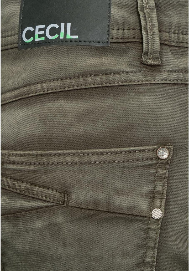 Cecil Damen Hose, 26W / 26L Utility Olive