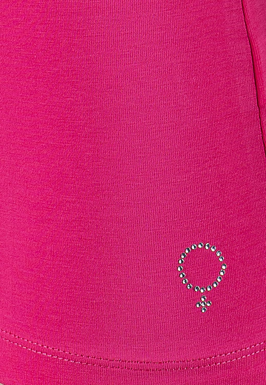 10102 Damen Basic Rundhals (Round-Neck) Halbarm Kurzarm T-Shirt/Jersey Tshirt Oberteile, Basics und