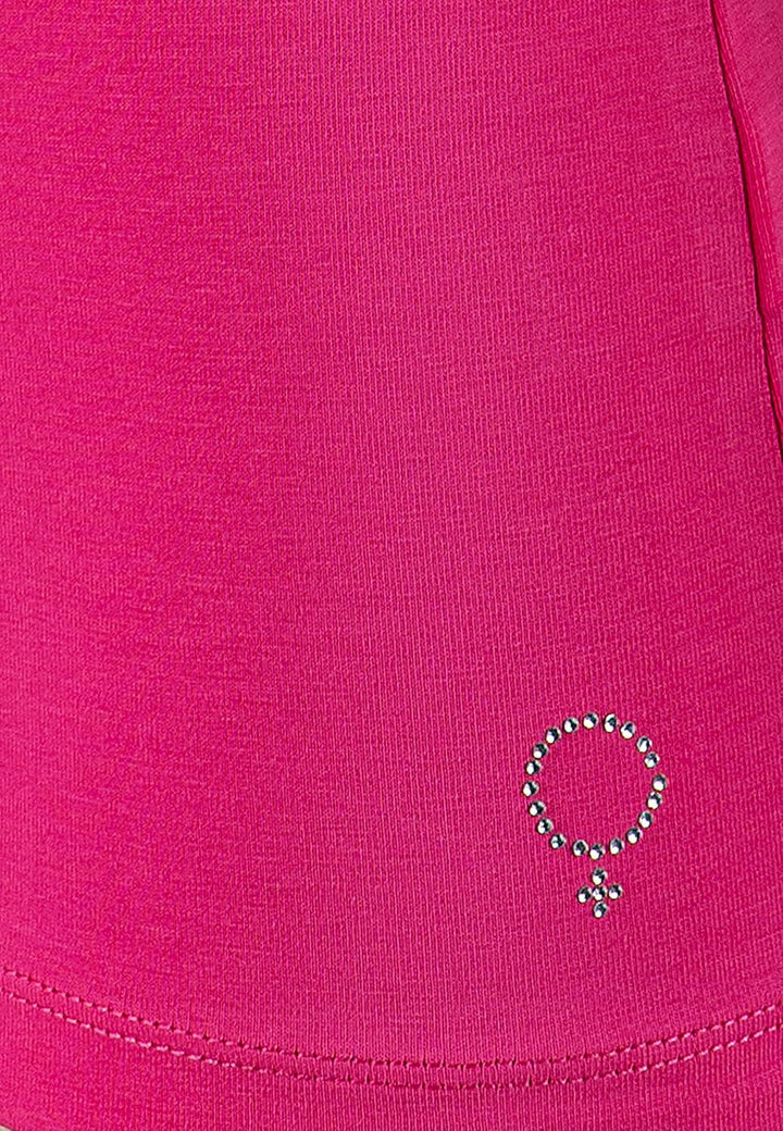 10102 Damen Basic Rundhals (Round-Neck) Halbarm Kurzarm T-Shirt/Jersey Tshirt Oberteile, Basics und