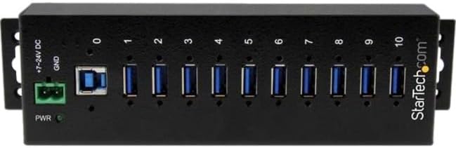 StarTech.com 10 Port Industrial USB 3.0 HUB 10-Port Industrial USB 3.0, ST1030USBM USB 3.0 10 Port,