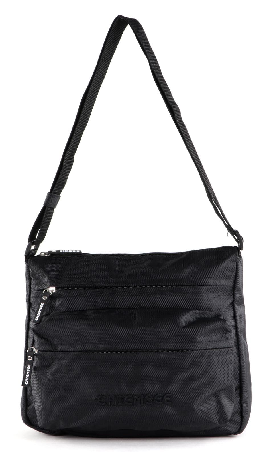 Chiemsee Umhängetasche Nylon Herren, Damen - 021162 Schwarz, Schwarz
