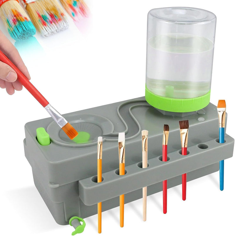 EPROICKS Pinsel Reiniger, Pinselreiniger Bürstenspüler, Multifunktionaler Bürstenbrause, Brush Rinse