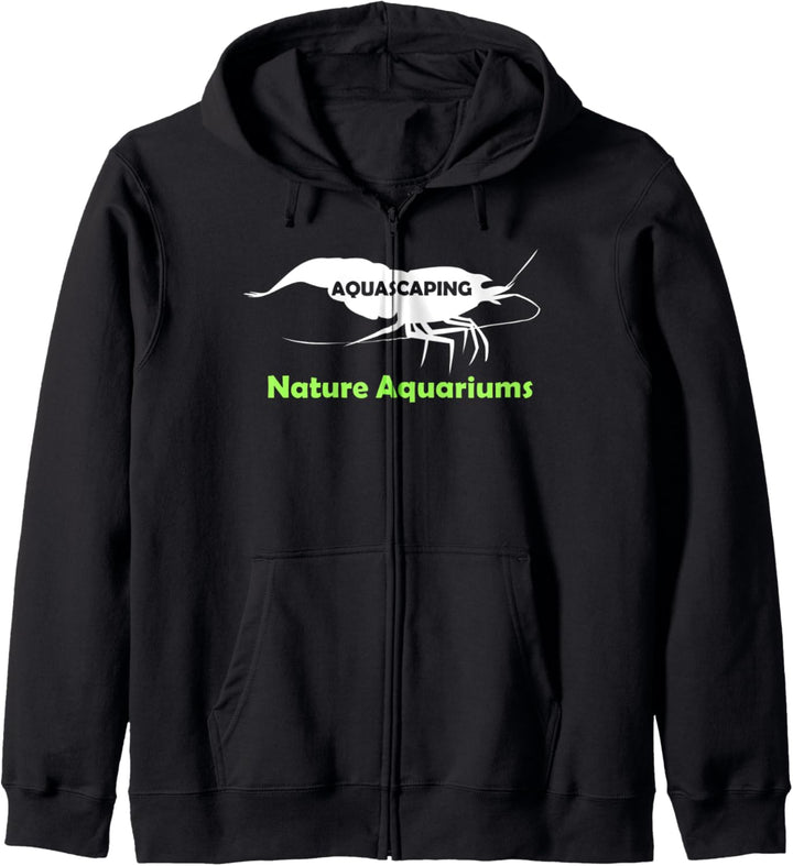 Aquascaper Aquascaping Nature Aquariums Shrimp T-Shirt Kapuzenjacke