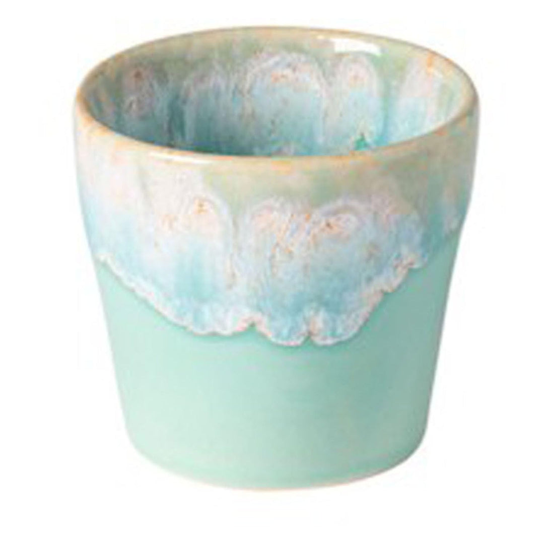 Grestel - Produtos Ceramicos, S.A. Costa Nova »Grespresso« Espresso-Obere, aqua, ø: 67 mm, 6 Stück,