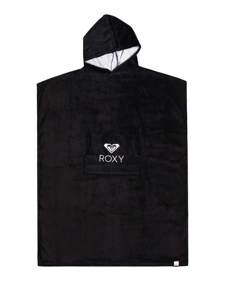 Roxy Stay Magical – Surfponcho für Damen ERJAA03828 Einheitsgrösse Anthracite, Einheitsgrösse Anthra